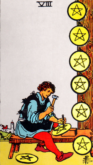 Eight of Pentacles