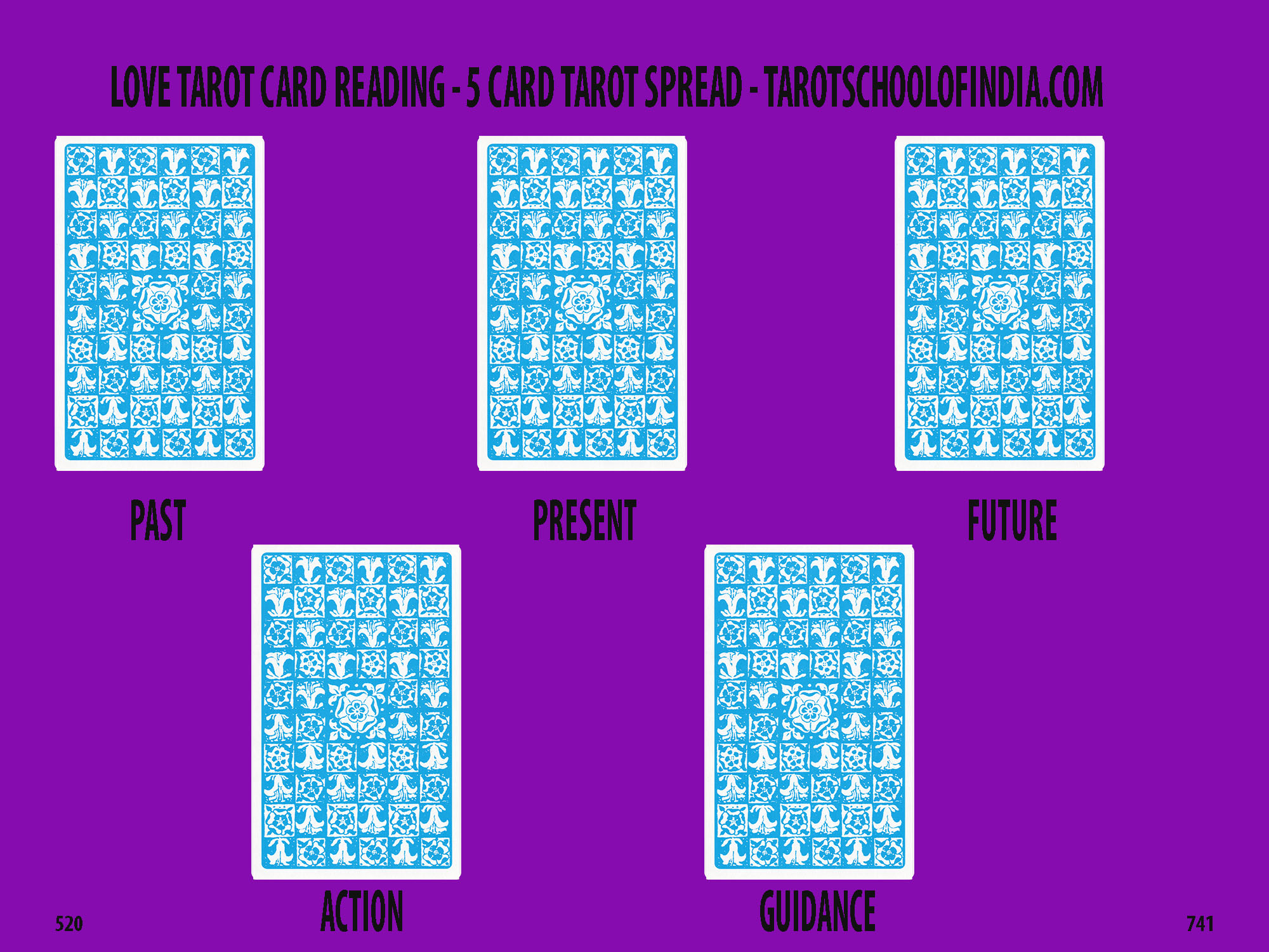 LOVE TAROT CARD READING - 5 CARD TAROT SPREAD